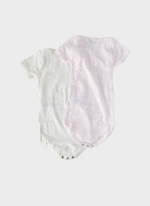 Body de lenjerie guler rotund multicolor PETIT BATEAU enfant