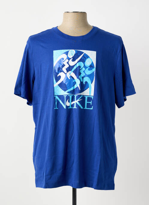 Tricou albastru NIKE bărbat