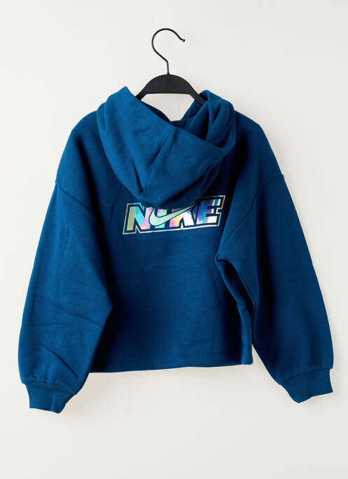 Hanorac cu glugă albastru NIKE fată