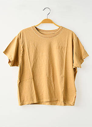 Tricou guler rotund maro LEVI'S femeie