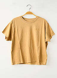 Tricou guler rotund maro LEVI'S femeie