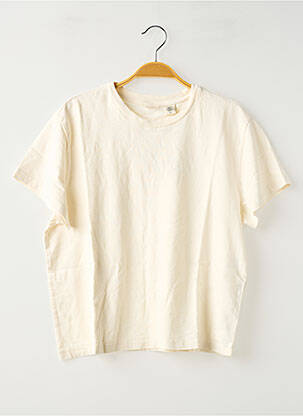 Tricou guler rotund alb LEVI'S femeie