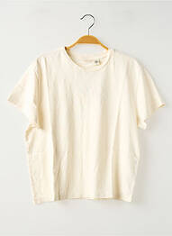 Tricou guler rotund alb LEVIS femme