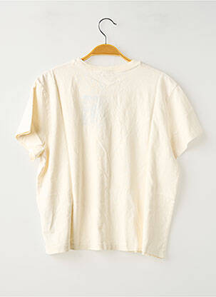 Tricou guler rotund alb LEVI'S femeie
