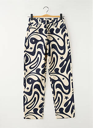 Pantalon drept albastru THINKING MU femeie