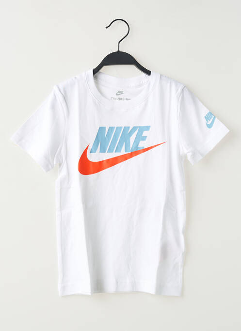 Tricou alb NIKE băiat