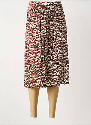 Fustă midi maro CAROLL femeie