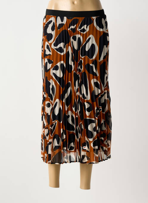 Fustă lungă maro CAROLL femeie