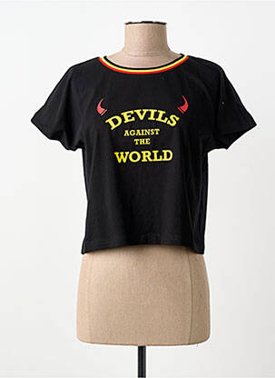 Tricou negru ZEB STYLE LAB  femeie