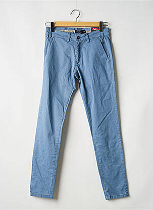 Pantalon chino albastru BRUCE & BUTLER  bărbat