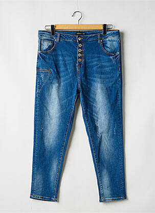 Blugi cu croială slim albastru ASTRID BLACK LABEL femme