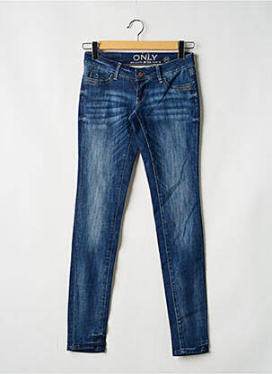 Blugi skinny albastru ONLY femeie