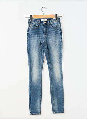 Blugi skinny albastru JACQUELINE DE YONG femeie