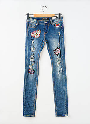 Blugi skinny albastru HAILYS femeie