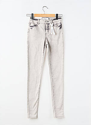 Blugi skinny gri VERO MODA femeie