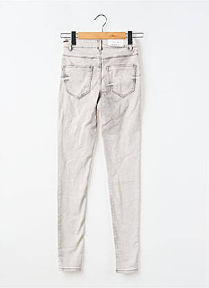 Blugi skinny gri VERO MODA femeie