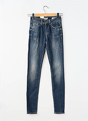 Blugi skinny albastru ONLY femeie