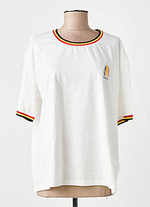 Tricou alb ZEB STYLE LAB  femme