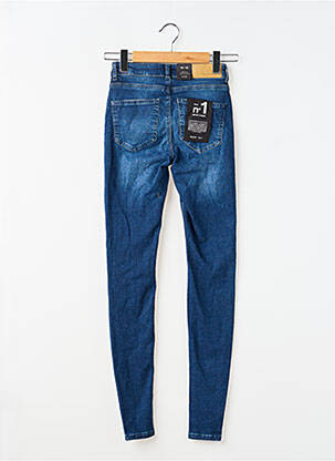 Blugi skinny albastru NOISY MAY femeie