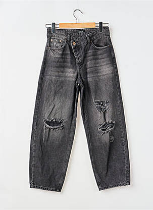 Blugi boyfriend negru ONLY femeie