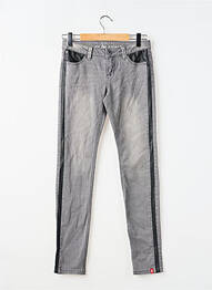Blugi cu croială slim gri EDC femme