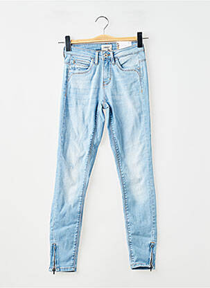 Blugi skinny albastru ONLY femeie