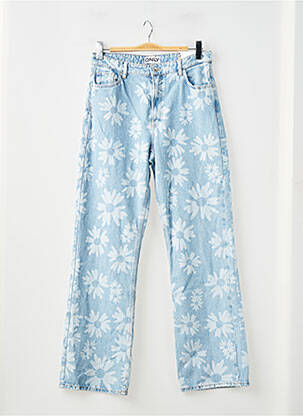 Blugi cu croială dreaptă albastru ONLY femme