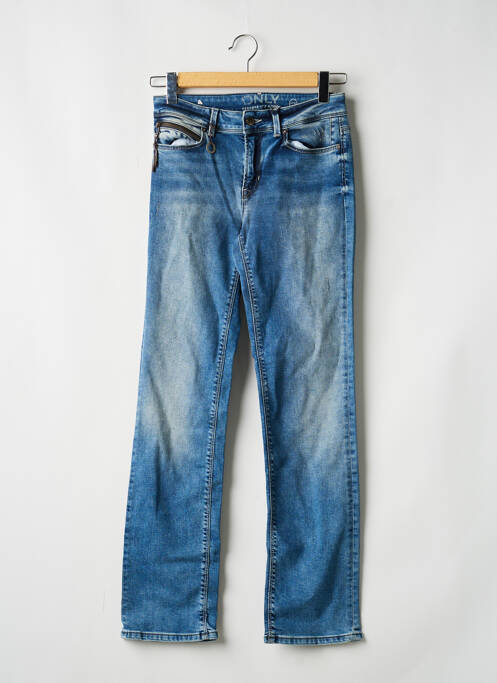 Blugi cu croială dreaptă albastru ONLY femme