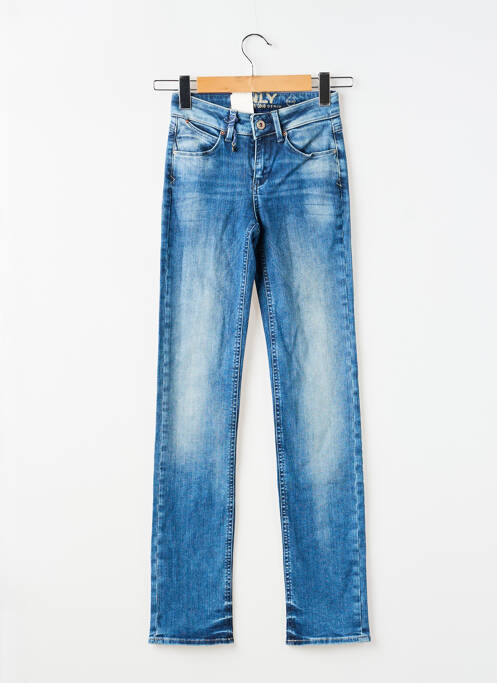 Blugi cu croială dreaptă albastru ONLY femme