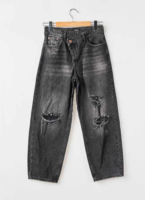 Blugi boyfriend negru ONLY femme