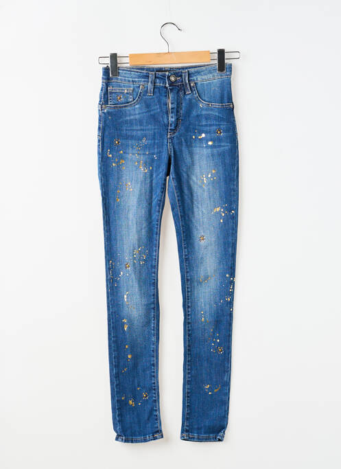 Blugi skinny albastru ASTRID BLACK LABEL femme