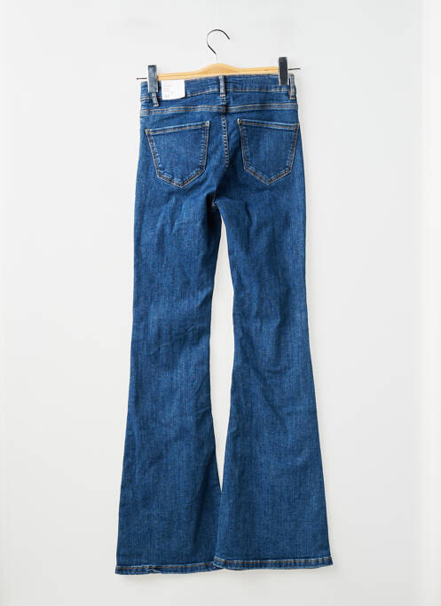 Blugi cu croială evazată albastru MANGO femme