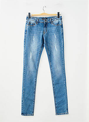 Blugi skinny albastru NIKKIE femeie
