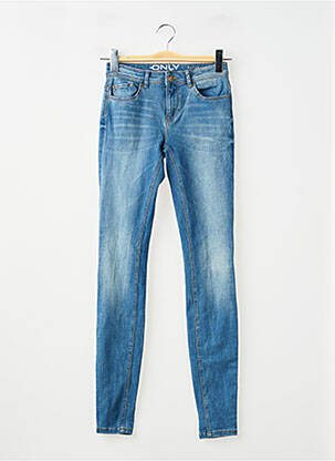 Blugi skinny albastru ONLY femeie
