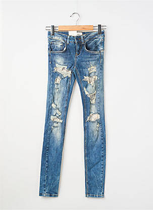 Blugi skinny albastru VERO MODA femeie