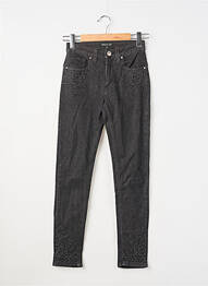 Blugi skinny gri ASTRID BLACK LABEL femme