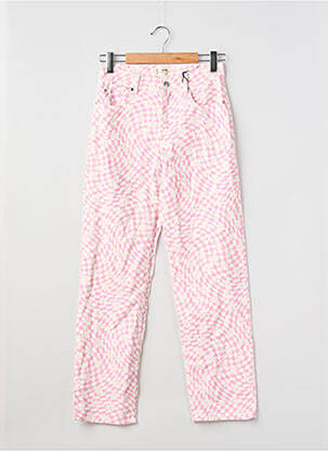 Blugi cu croială dreaptă alb TALLY WEIJL femeie