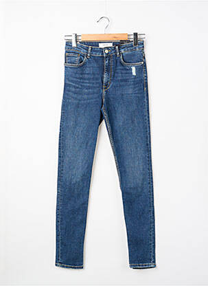 Blugi skinny albastru MANGO femeie
