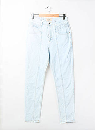 Blugi cu croială slim albastru FOUDRE BY AURELIE VAN DAELEN femeie