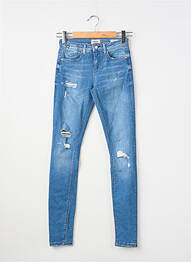 Blugi skinny albastru ONLY femeie
