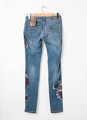 Blugi skinny albastru BUENA VISTA femeie