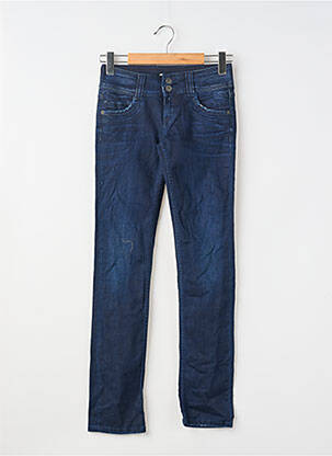 Blugi cu croială dreaptă albastru PEPE femeie