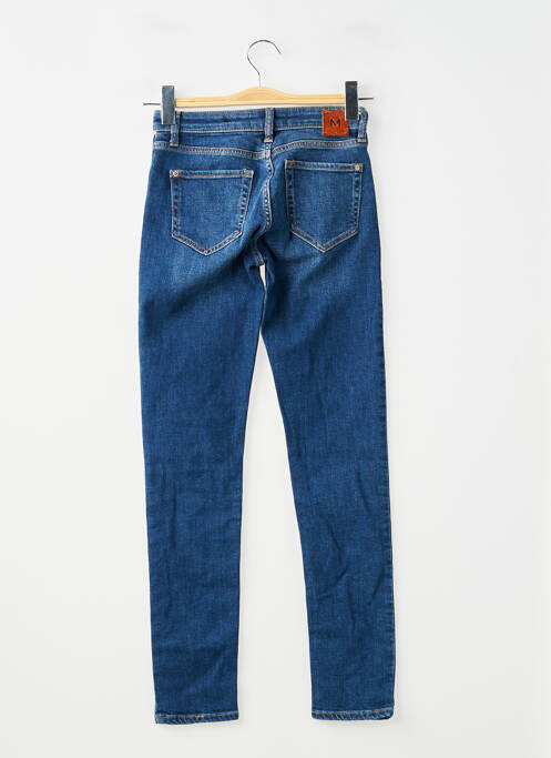 Blugi cu croială largă albastru MANGO femme