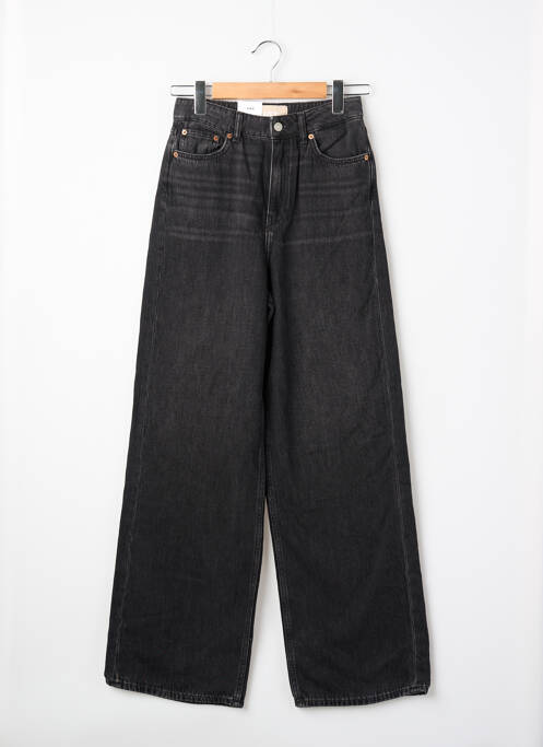 Blugi cu croială largă gri JJXX femeie