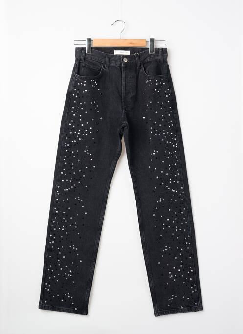 Blugi cu croială dreaptă gri MANGO femeie