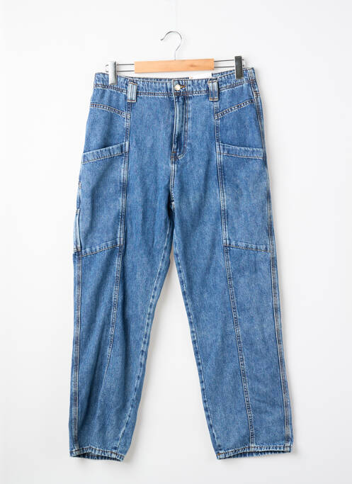 Blugi cu croială dreaptă albastru ONLY femeie