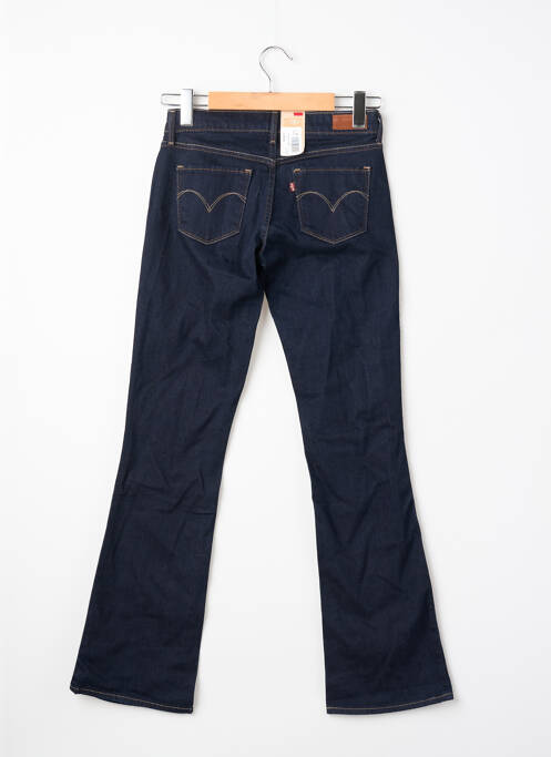 Blugi cu croială dreaptă albastru LEVIS femeie