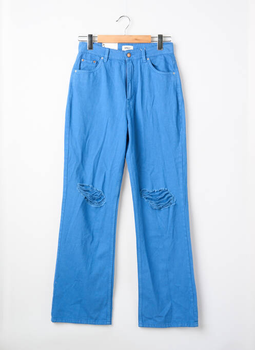 Blugi cu croială dreaptă albastru ONLY femeie