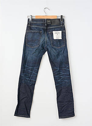 Blugi cu croială slim albastru JACK & JONES bărbat