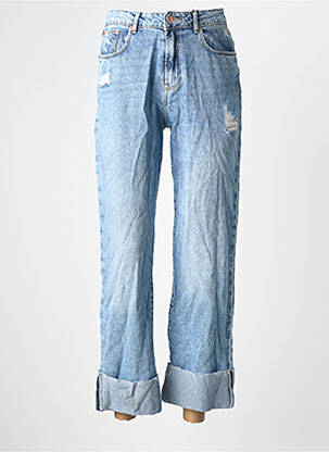 Blugi cu croială dreaptă albastru TALLY WEIJL femeie